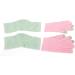 Qukaim Gel Moisturizing Spa Gloves Moisturizing Hand Gloves Pink Gel Touch Screen Gloves Prevent Cracked Skin Green Elbow Cover - Buy Online on GoSupps.com