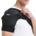 Shoulder Brace for Rotator Cuff Tendonitis Dislocation Shoulder Pain Relief Adjustable Fit Sleeve Wrap for Men & Women (L-XL)