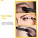 Baluue 240 Pcs Cotton Eyeshadow Brush Portable Brush Cosmetics Brush Lip Versatile Brush Pp 5x1x0.5cmx2pcs Assorted Colorx2pcs - Buy Online on GoSupps.com