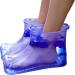 Portable Foot Bath Shoes | Waterproof Anti-Slip Foot Bath Shoes | Household Foot Bath Shoes for Bathroom Apartment Dormitory Height 18cm 45 Yards Blue - Buy Online on GoSupps.com