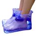 Foot Soaking Boots | Anti-Slip High-Density Foot Soaking Boots | Heatproof Colorful Foot Soaker | Portable Foot Spa Shoes for Home Bathroom Height 18cm 45 Yards Blue