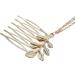 Jiklophg Chic Chain Leaf Headband Hair Comb Slide - Buy Online on GoSupps.com