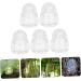 Happyyami Transparent Fruit Mold 5pcs Vegetable Growing Mini Accessories Clear Fruit Growing Adorable Fruit Gourd Cucumber - Buy Online on GoSupps.com