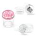 3Pcs Nail Art Stamper Set Replaceable Clear Jelly Silicone Head Manicure Printing Tools