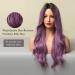 Esmee 24-Inch Purple Ombre Wig for Women - Heat-Resistant Synthetic Hair Dark Roots Perfect for Daily Wear & Cosplay - Buy Online on GoSupps.com