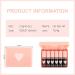 6 Colors Korean Lip Stain Set | Long-Lasting Waterproof Lip Tint & Plumping Gloss | Moisturizing Liquid Lipstick for Lips & Cheeks | Non-Sticky & High Pigment Formula - Buy Online on GoSupps.com