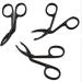 Luckxing Stainless Steel Eyebrow Tweezers & Scissors - Professional Makeup Tools for Perfect Eyebrows - Buy Online on GoSupps.com