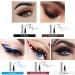 twcrvil Eyeliner Pen Cosmetic Colorful Fast Dry Smooth Waterproof Long-lasting Eye Liner Practice Household Make Up Accessories Brown - Buy Online on GoSupps.com