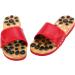Shop Verdant Touch Reflexology Foot Massage Slippers - Acupuncture Health Care Shoes in Red Size 38 for Ultimate Comfort - Buy Online on GoSupps.com