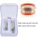 Halloween Festival Teeth Decoration Brackets | Hip Hop Style Silver Grillz Set | Funny Tooth Decor Accessories for Men - Buy Online on GoSupps.com