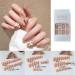 3D Manicure Accessories Fake Nails Nail Model Nail Patch Engraved Bow Polish Ornament Acrylic Nail Design Butterfly-shape Resin Nail Art(B) - Buy Online on GoSupps.com