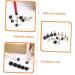 SOIMISS 30 Pairs High Heel Studs - TPU Supplies for Women - 5 Black & 5 Colored - Perfect for eCommerce International Shipping - Buy Online on GoSupps.com