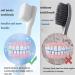 Brevi Nordic-Inspired Nano Toothbrush for Adults - Extra Soft 20 000 Bristles Protect Sensitive Gums & Teeth (Black & White) - Shop Now! - Buy Online on GoSupps.com
