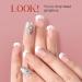 LitBear French Manicure Press On Nails Kit - 60 Pcs, Pre-Applied Jelly Glue, Salon-Quality Results in Minutes, Long-Lasting, 12 Sizes for Women - Buy Online on GoSupps.com