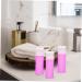 Mikinona Travel Storage Bottle Cylindrical Bottling Shampoo Bottle Refillable Bottle Shampoo Containers Silicone Liquid Bottle Empty Storage Silica Gel Cosmetic Set Bottle Purple Travel 11.4X3.6CM Purple - Buy Online on GoSupps.com