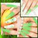 Supwee Neon Green Reflective Glitter Gel Nail Polish - Summer Spring Bright Green Set | 10ML - Buy Online on GoSupps.com