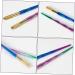 MUSISALY 2pcs Colorful Embroidery Pen Microblading Pen Liquid Eyebrow Pen Microblading Marker Pen Alloy - Buy Online on GoSupps.com
