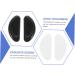 Lurrose Silicone Glasses Nose Pads - 60 Pairs of Universal Sunglass & Eyeglass Accessories - Black & White - Comfort & Secure Fit for All Frames - Buy Online on GoSupps.com