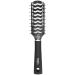 Parsa Beauty Trend Line Hairbrush - F hnbrush (black) with slotting air and plastic pins for degrading blow -drying and smoothing the hair - hair brush without ziepen F renbrush