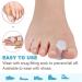 10/20/40/100 Pcs Gel Toe Separator for Hallux Valgus & Bunion Relief - Soft Toe Protector & Spacer - Foot Care Tool (20 Pcs 10 Pairs) - Buy Online on GoSupps.com