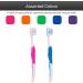 PRO-SYS Kids Toothbrush - Colorful 2-Pack with Soft Dupont Bristles (Ages 6-10) - Buy Online on GoSupps.com