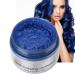 Buy Colorful DIY Hair Pomade Dye Cream - Instant Matte Hairstyle for Men Women & Kids - Perfect for Parties & Cosplay (Blue) | International Shipping Available - Buy Online on GoSupps.com