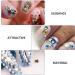 Lurrose 2 Boxes Nail Art Decorations Handmade 3D Nail Studs Colorful Manicure Jewelry - Buy Online on GoSupps.com