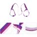 Yoga Mat Carry Strap Sling - Adjustable Band for Home & Travel - Assorted Colors - 134x4cm - Buy Online on GoSupps.com