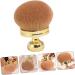 VINTORKY Fluffy and Soft Makeup Brush Travel Powder Brush Makeup Powder Brush Travel Makeup Brush Setting Powder Brush for Loose Powder Brush for Powder Foundation Blush Brush Makeup Tools 8.50X7.00X7.00CM Golden - Buy Online on GoSupps.com