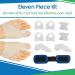 ViveSole Bunion Corrector for Women - Relief Kit (11 Pcs) - Hammer Toe & Foot Pain Protector Sleeve - Orthopedic Spacer Brace Guard - Hallux Valgus Splint Joint Straightener & Separator Treatment - Buy Online on GoSupps.com