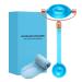 Ice Roller for Face Eyes Cryo Ice Face Roller  ice Globes for facials Cooling Globes Facial  Cold Facial Massager Roller for Puffiness  Migraine  Pain Relief Skin Care Products Womens and Men Gifts Blue