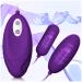 Beauty-sleeping tool accessories bedding accessories 12 + 1 mode body-safe silicone pressure relief waterproof quiet soft smooth gift for lovers women and mothers (purple)