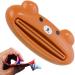 Virtcooy Pet Toothpaste Squeezer | Cartoon Animal Toothpaste Dispenser - Bear Shaped Panda Frog Cute Toothpaste Extruder Bathroom Accessories Ours - Buy Online on GoSupps.com
