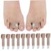 Toe Splints for Straightening 10PCS Skin-Friendly Breathable Hammer Toe Straightener with Fasten Tape Hammer Toe Corrector for Women Overlapping Toe Bent Toe Crooked Toesand Hand Finger Correcting