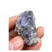 Room Decoration Natural Crystal Rough Natural Polyhedral Tanzanite Blue Purple Fluorite Cluster specimens Gem Level Stones and Crystals (Size : 4)