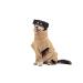 Lill's dog wool 100% organic cotton organic sand (beige/cream) (m: 55 cm back length) m: 55 cm back length sand (beige/cream)