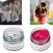 6 Colors Hair Color Wax - Temporary Styling for Parties Cosplay & Halloween | Sliver Blue Purple Gold Green Pink Red - Buy Online on GoSupps.com