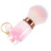 SOESFOUFU Beauty Tools Bulk Makeup Blush for Makeup Travel Makeup Brush Makeup Powder Brush Face Makeup Cosmetic Brush Blush Brush for Cheeks Blush Brush with Key Ring Makeup Brush Travel 10.20X4.50X4.50CM Pink