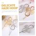 FOMIYES 8 Sets Hairpin Tiaras for Girls Womens Hair Accessories Medium Hair Clips for Women Hair Clips Metal Hair Barrettes Metal Hair Clips for Women Cage Clamp Miss Alloy Emptiness - Buy Online on GoSupps.com
