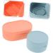 Ciieeo 10 Pcs Boxes Soap Box Soap Case Holder Soap Storage Holder Simple Soap Holder Soap Draining Dish Kitchen Sponge Holder Soap Organizer Bar Sinks Abs Travel Holiday Necessities Seal - Buy Online on GoSupps.com