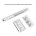 Premium Long Handle Safety Razor with Removable Head - Comfortable Washable Zinc Alloy Non-Slip Design for Men | Perfect for Travel & Home Use - Buy Online on GoSupps.com