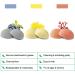 ESMOSEN Natural Konjac Facial Sponges - 3 Pc Set for Deep Cleansing and Gentle Exfoliation | Hypoallergenic, Safe for Delicate Skin - Buy Online on GoSupps.com