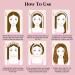 Heatless Hair Curler Set - 60 Extra-Long Curlers for Overnight Curls | Perfect for Medium to Long Hair | DIY Pink Hair Bands - Buy Online on GoSupps.com