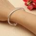 Elegant Magnetic Copper Therapy Bracelet for Arthritis Pain Relief - Women Men | Sterling Silver Plated - Buy Online on GoSupps.com