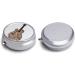 Travel Pill Box - 3 Compartment Guitar Design Portable Medicine Organizer for Purse & Pocket - Buy Online on GoSupps.com