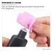 400pcs Glue Wipes - Eyelash & Nail Glue Remover Pads | Makeup Remover Tools | Pink Non-Woven Fabric Sheets - Buy Online on GoSupps.com