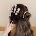 4PCS Women Magic Hair Bun Maker with Peal and Flower Ponytail Buns Shaper Former Donut Holder Hair Twist Curler Hair Accessory Hair Styling Tool - Buy Online on GoSupps.com