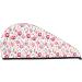 Buy Tulip Flowers Watercolor Microfiber Hair Towel - Soft Super Absorbent Quick Dry Wrap for Long Curly & Thick Hair | Coral Velvet Hair Cap for Women - Buy Online on GoSupps.com