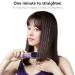 Hair Straightener Brush | Fast Heating Wireless Hot Styler for Travel & Everyday Use - Black Hair Straightening Comb - Buy Online on GoSupps.com