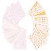 FRCOLOR Gold Nail Art Adhesive Sticker Decals 3D Metallic Silver Nail Decorations Water Transfer for Women Girls Nail Art Supplies Golden Silver - Buy Online on GoSupps.com